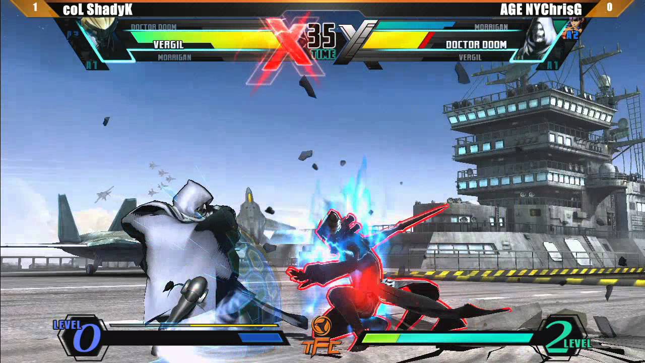 UMVC3 coL ShadyK vs AGE NYChrisG - The Fall Classic Tournament