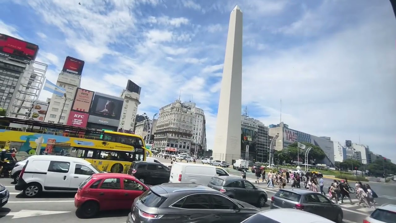 阿根廷首都布宜諾斯艾利斯市區風光