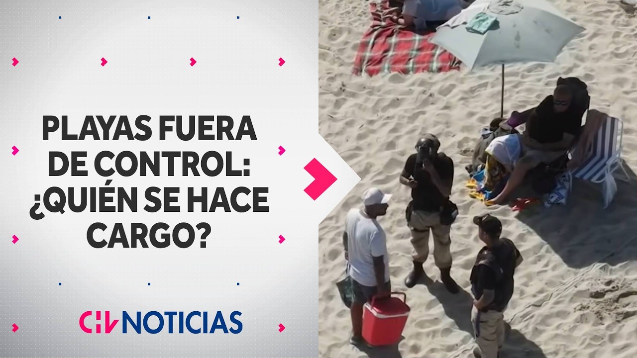 Playas fuera de control: ¿Quién se hace cargo ante peleas y comerciantes ambulantes? - CHV Noticias
