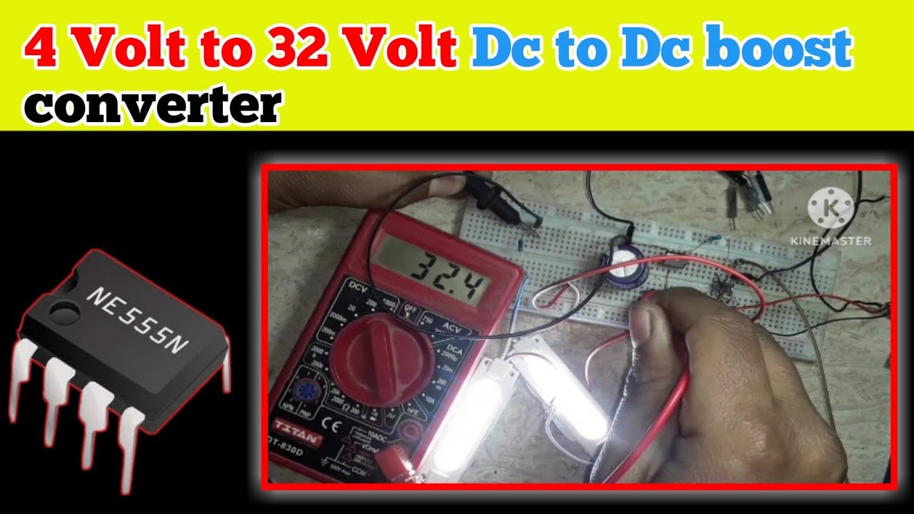 {7} Dc To Dc Boost Converter Using 555 ic For RSA Electronic