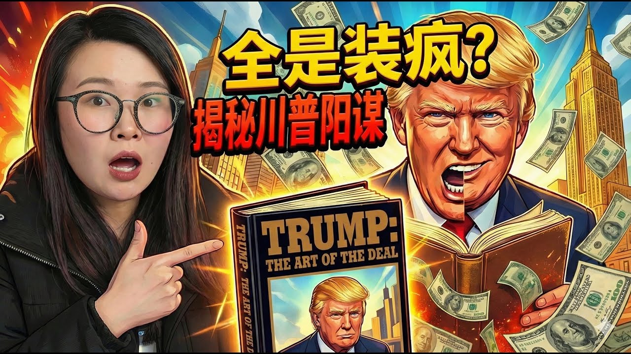 川普的“疯”全是装的？《交易的艺术》揭秘顶级玩家的10个阳谋！