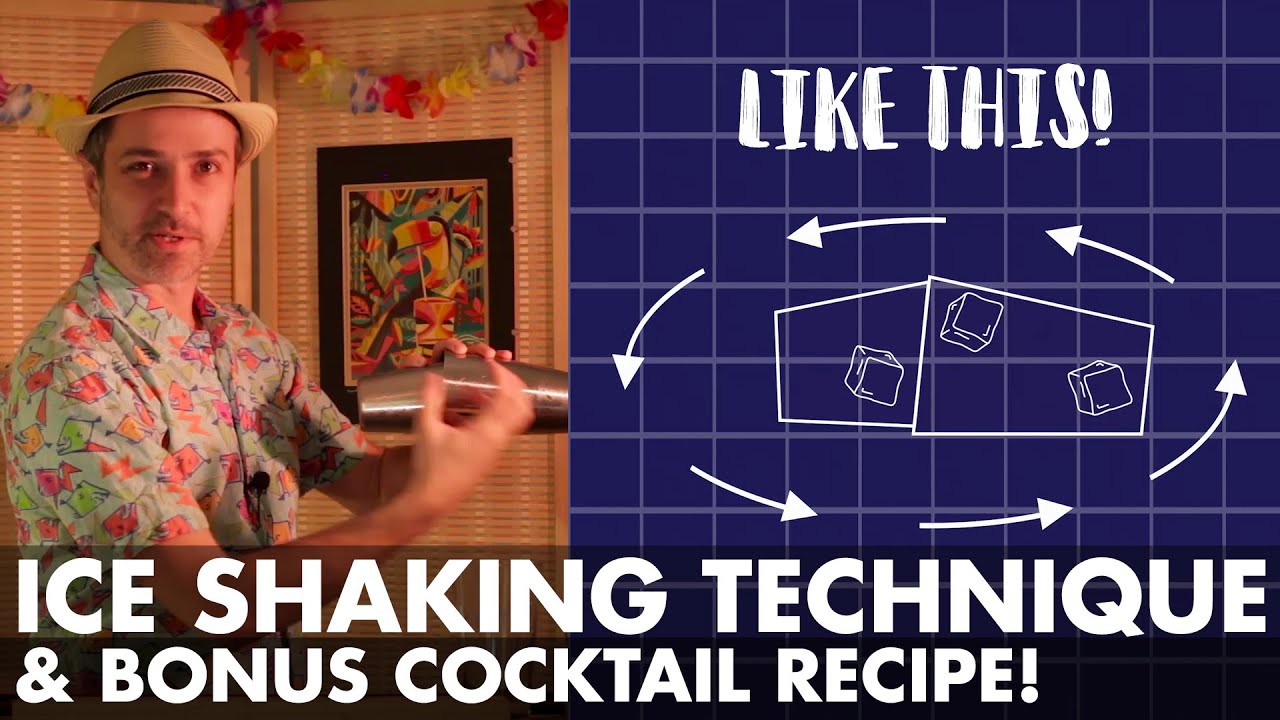 How to shake a cocktail properly: Plus Trade Wind Cocktail | Cocktail Fridays