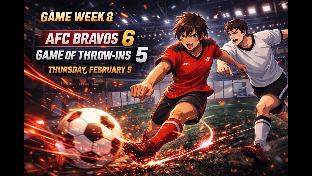 AFC Bravos SURVIVE Thriller! 6–5 vs Game of Throw-ins 🔥 | Week 8 | Wolf’s Indoor Soccer