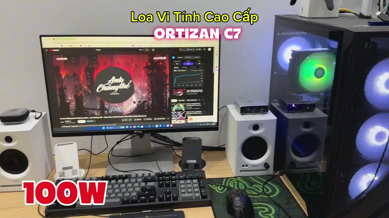 Test Chất Lượng Âm Thanh Cao Cấp Của Loa Kiểm Âm Ortizan C7