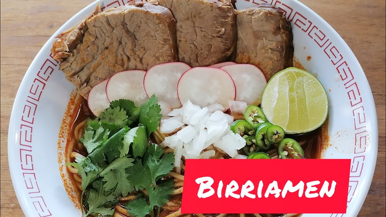 ¿Como hacer Birriamen?