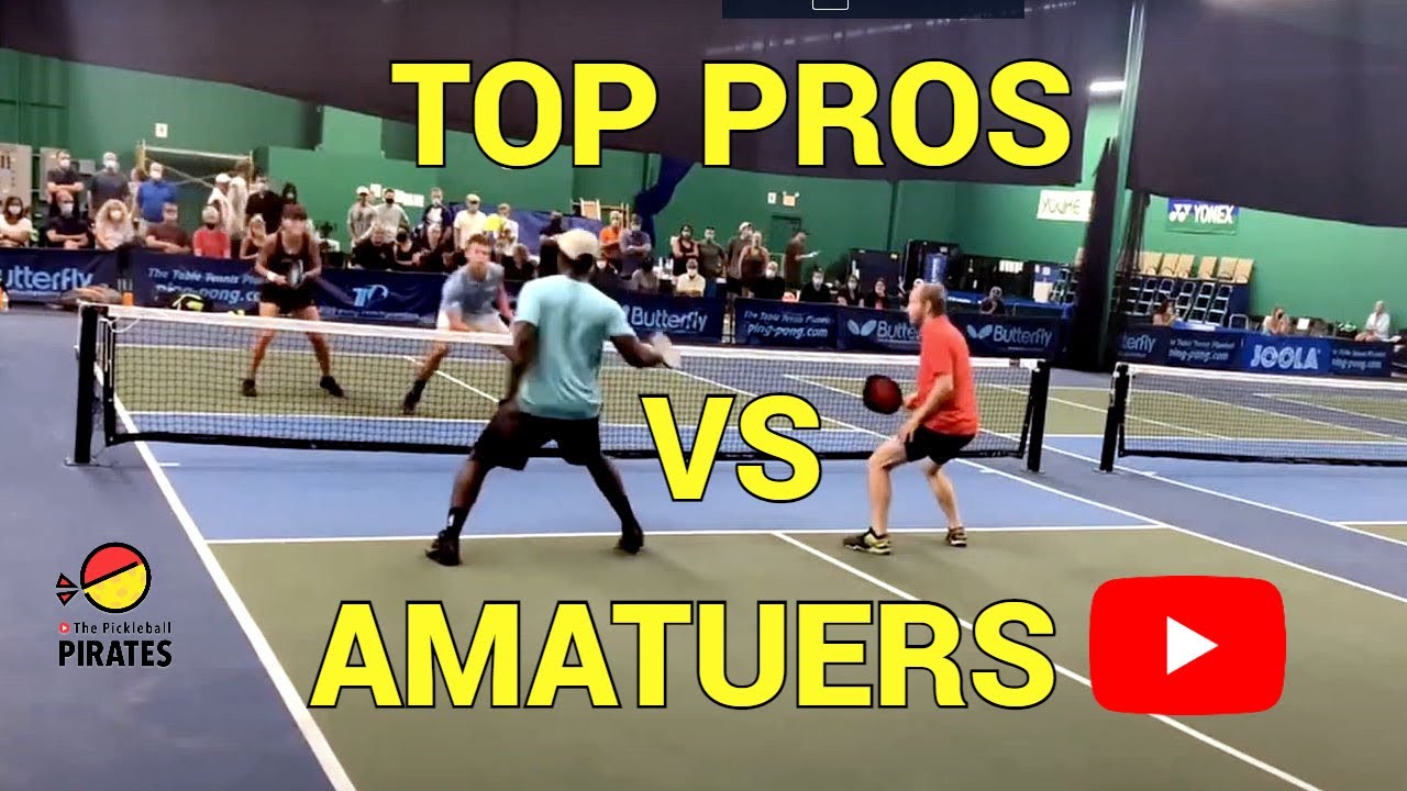 Pickleball Amateurs vs TOP Pros Ben Johns / Simone Jardim vs Mark Napartovich / Clifford Joseph