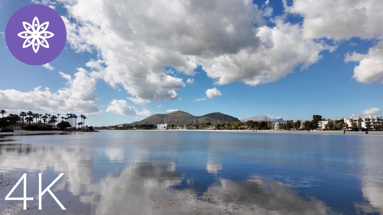 Walk in Platja d'Alcúdia // Mallorca 4K