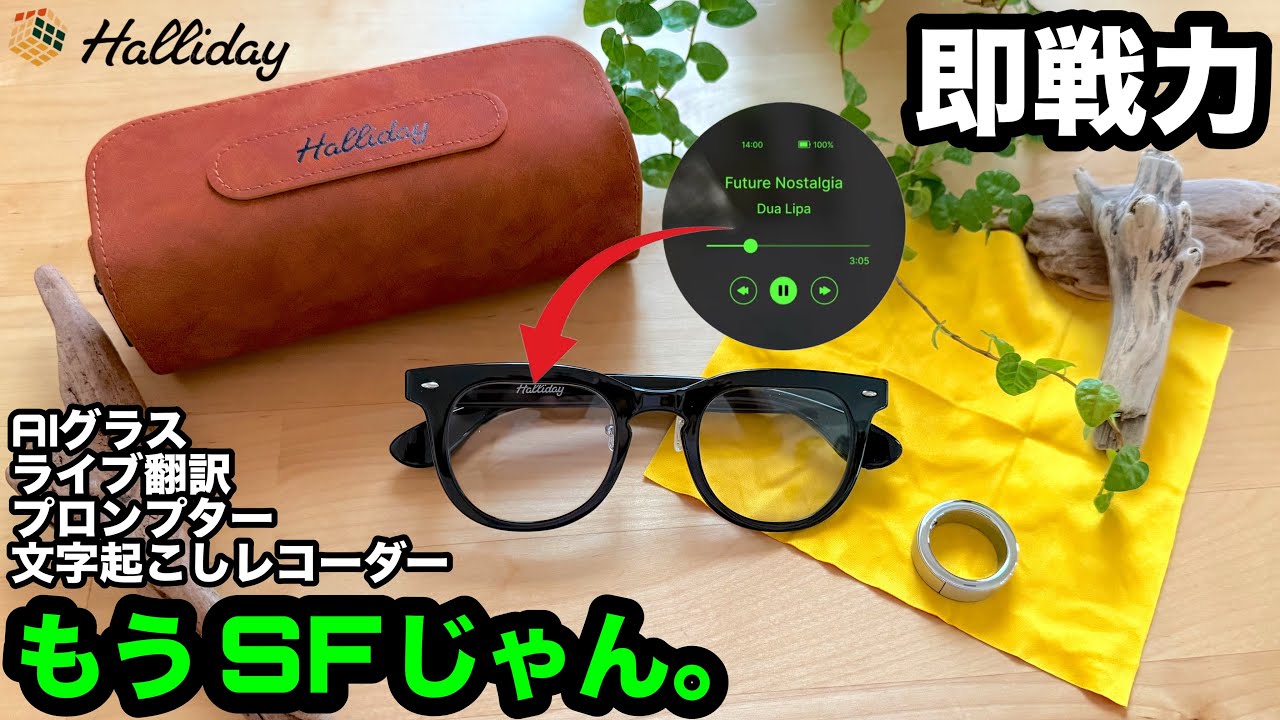 【Halliday AIグラス】かけた人にだけ見える知性。ビジネスシーンで即戦力になる理由を分かりやすく解説します。