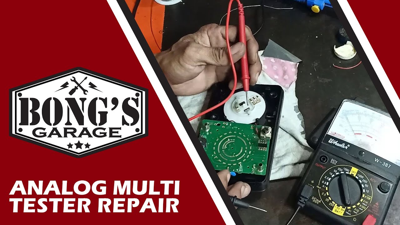 ANALOG MULTI TESTER REPAIR