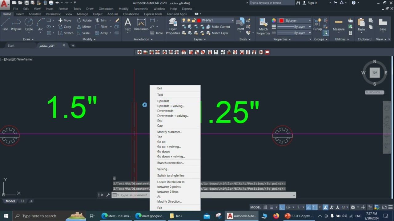 Shop Drawing (Firefighting)