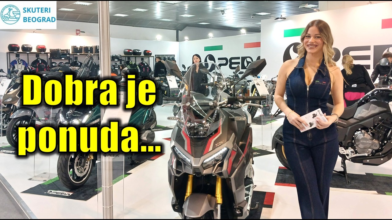 Premijera novih PEDA skutera  - Retro je u modi