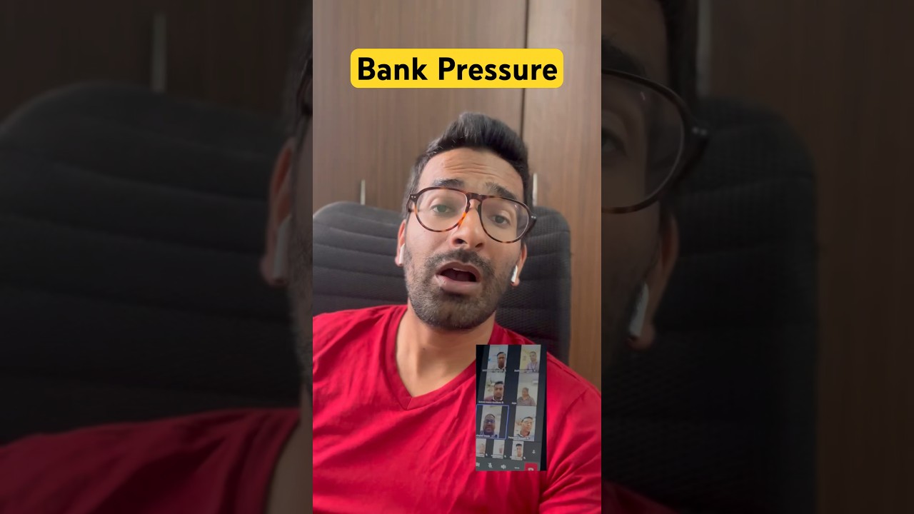 Bank job pressure | #bankjobs #bankjobs2024 #bankingexams