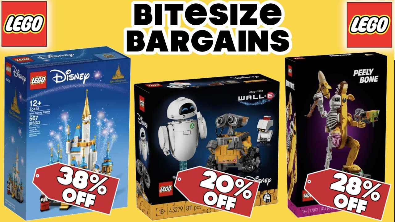 LEGO BITESIZE BARGAINS - MASSIVE SAVINGS! ASDA - SMYTHS - COSTCO