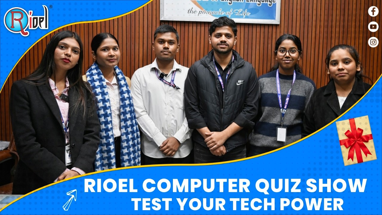 Rioel Computer Quiz Show 🏆 | Test Your Tech Power