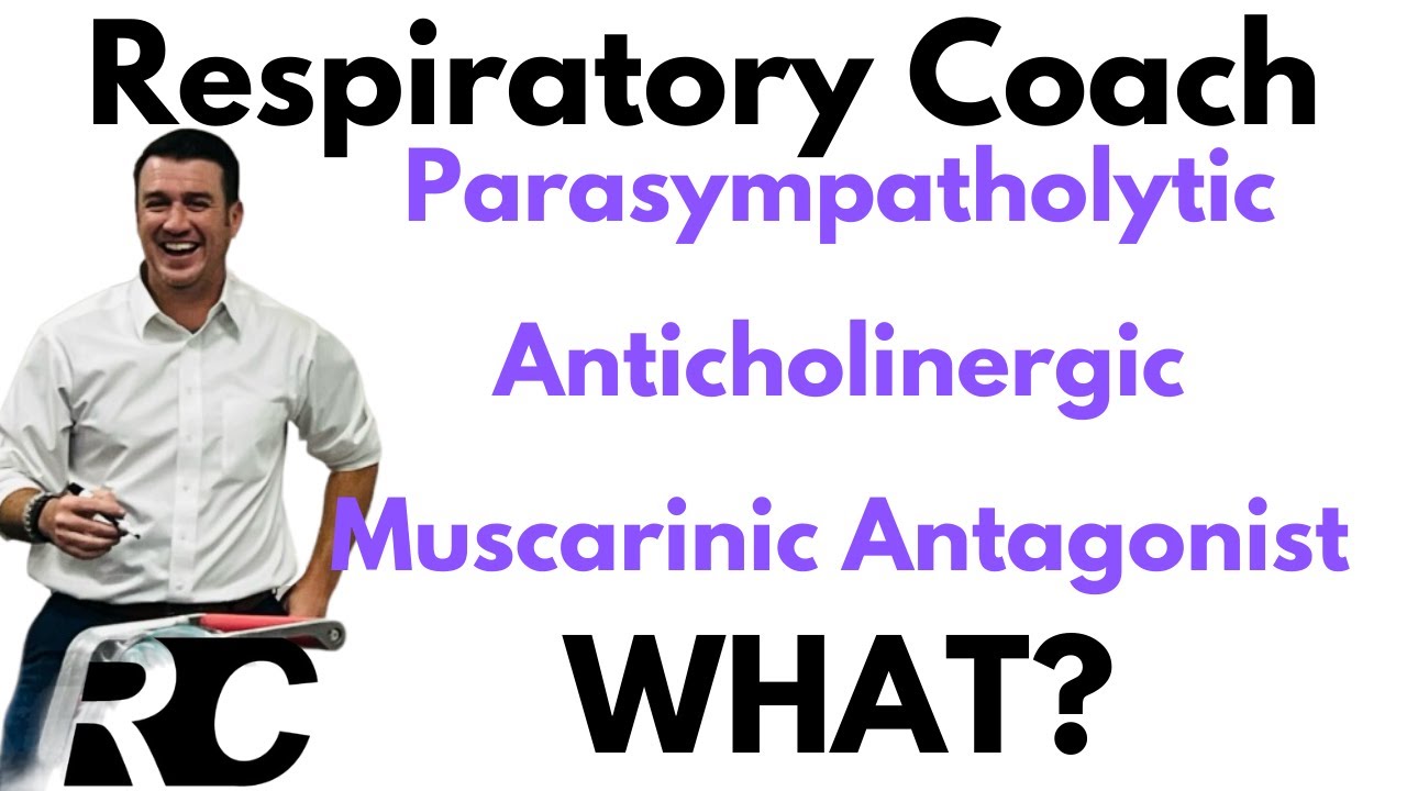 Respiratory Therapy -  Part 2 Pharmacology Review (Bronchodilators)