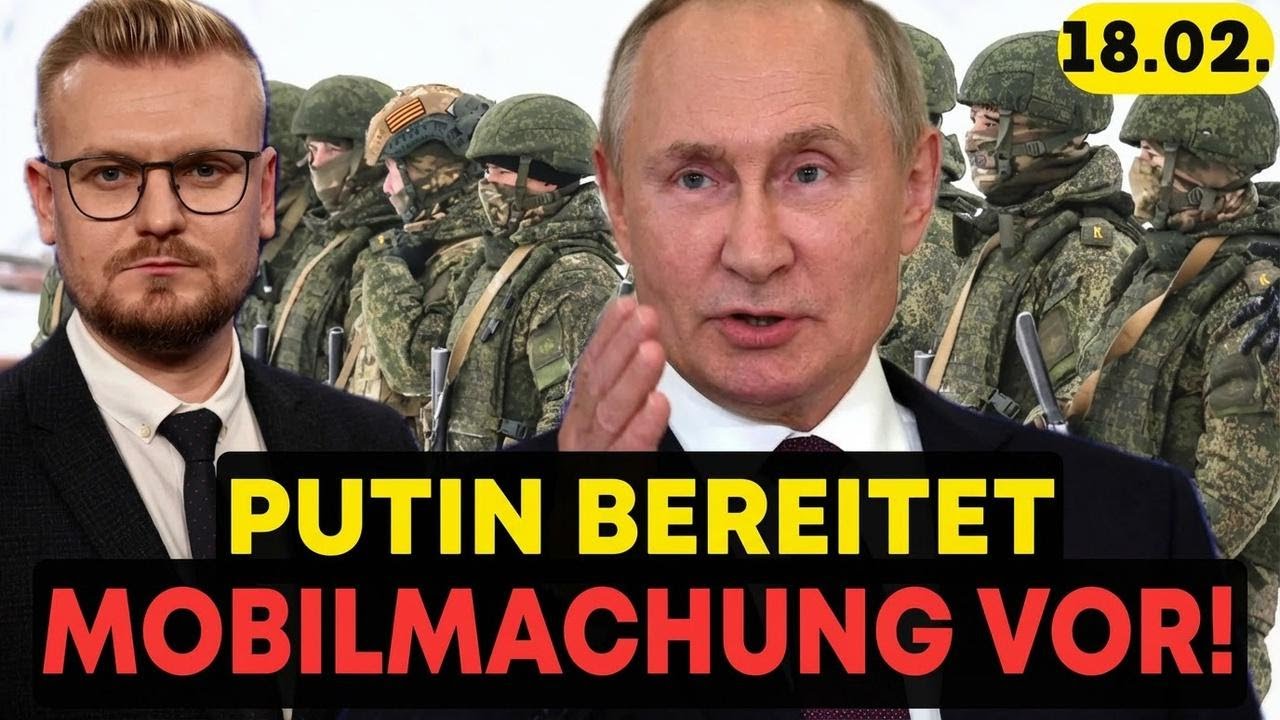 Putin ruft zur Mobilmachung in Russland auf und kappt das Internet! - Petschij