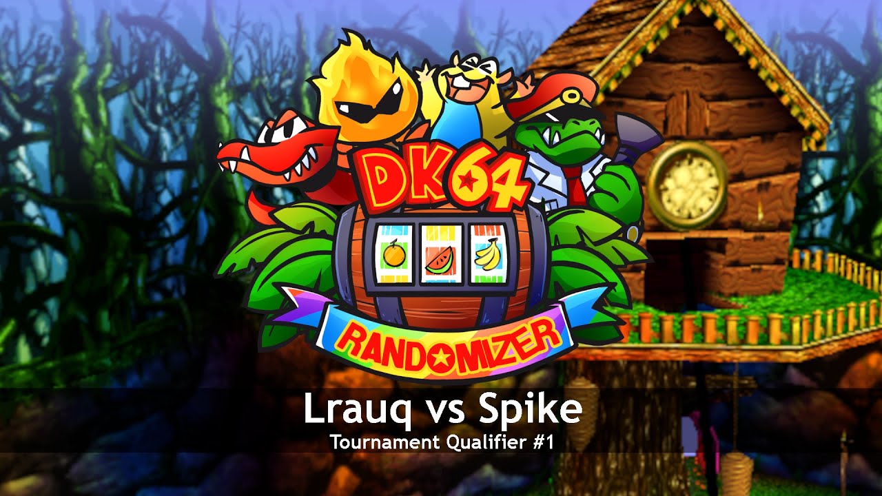 DK64 Randomizer | Season 2 Tournament Qualifier | Lrauq vs. Spike