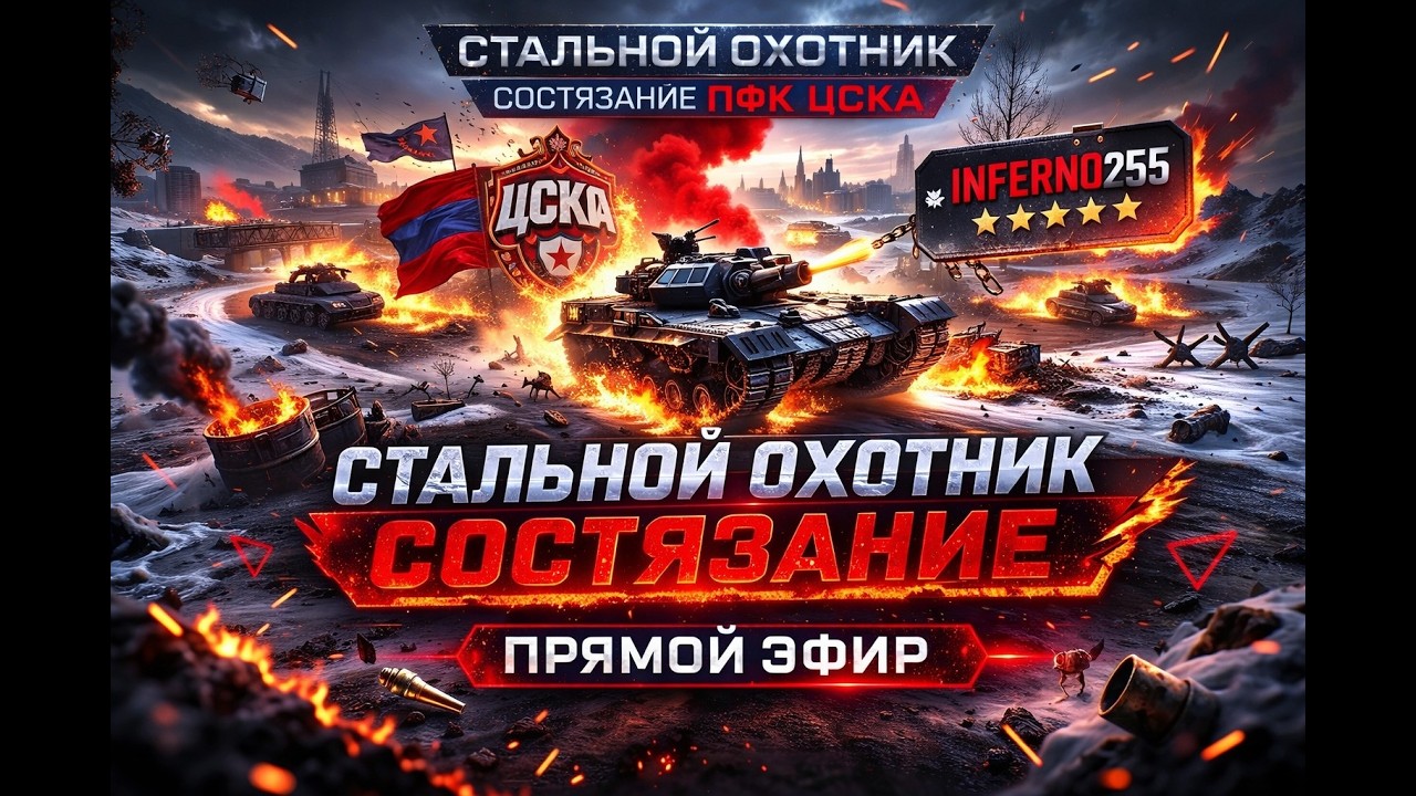 Стальной охотник : (Турнир) Состязание ПФК ЦСКА #10  \ 07.03.2026