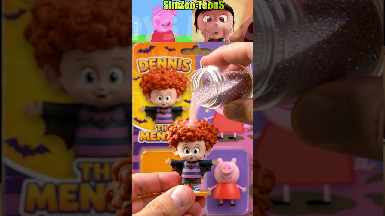 Unboxing Twinkle  Dennis Dracula x Peppa Pig ! #peppapig #hoteltransylvania #unboxing