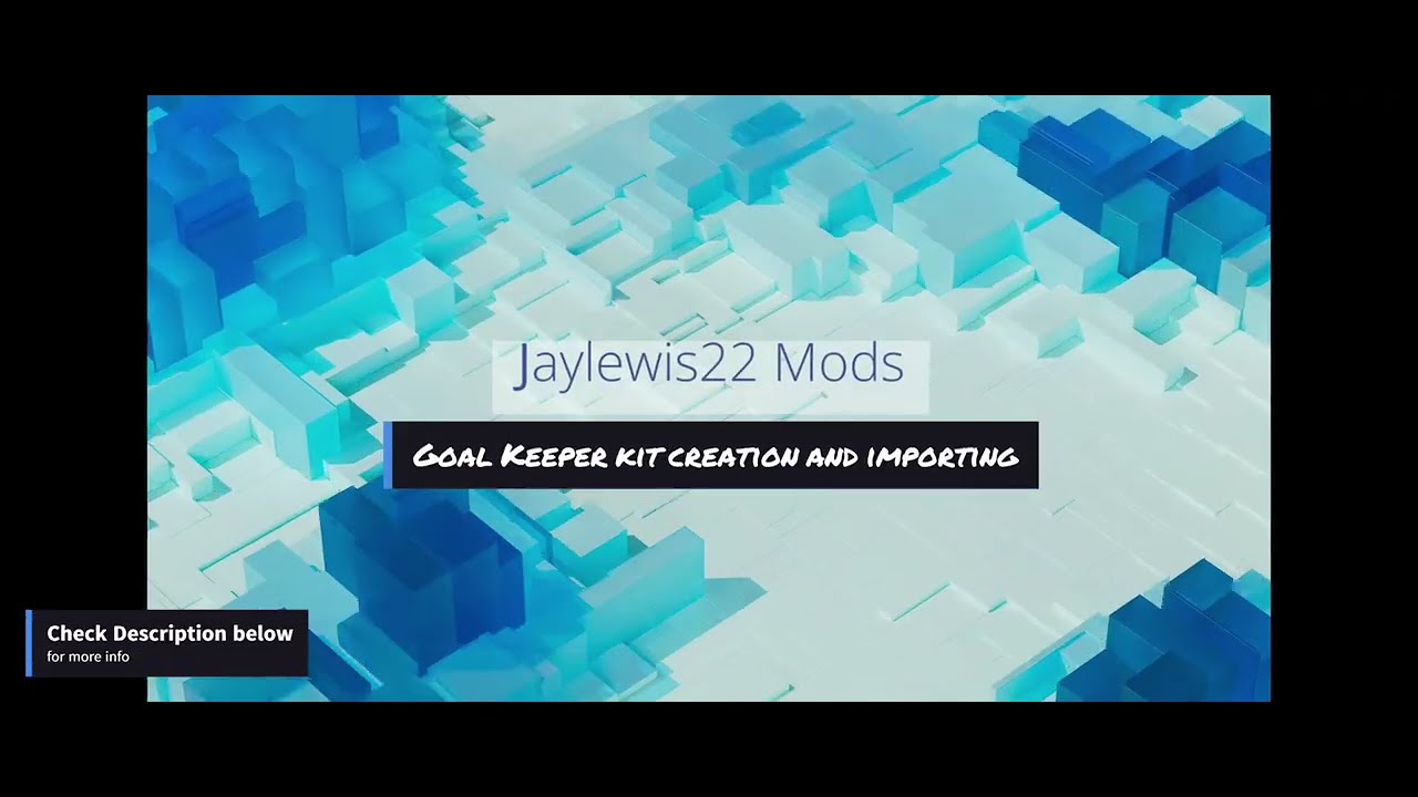 FC25 Goal Keeper importing tutorials