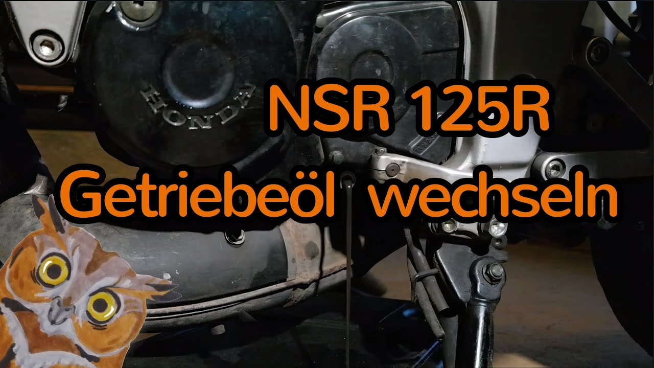Honda NSR 125R Getriebeöl wechseln
