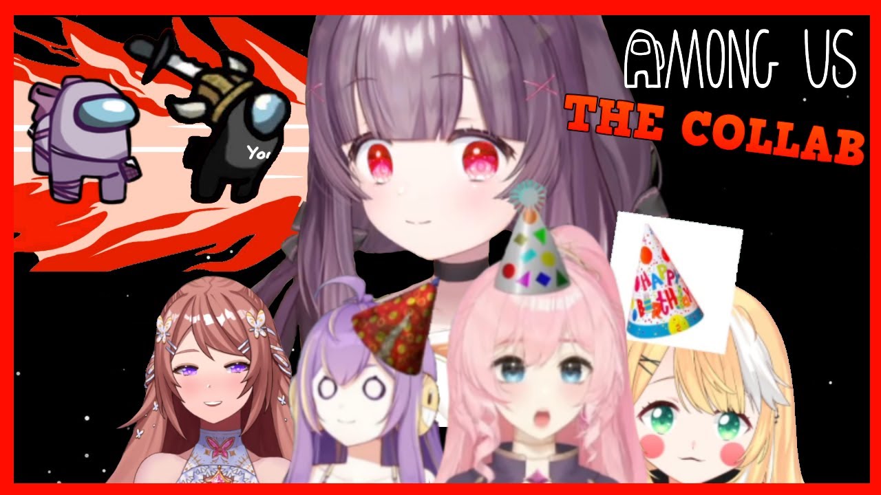 Which of them is the 𝐈𝐌𝐏𝐎𝐒𝐓𝐄𝐑?? Shondo's BIRTHDAY AMONG US COLLAB【Fallenshadow Clip】