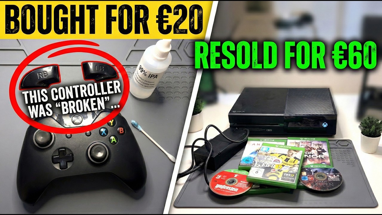 I Bought a €20 Xbox Bundle… One Problem Almost Ruined the Flip