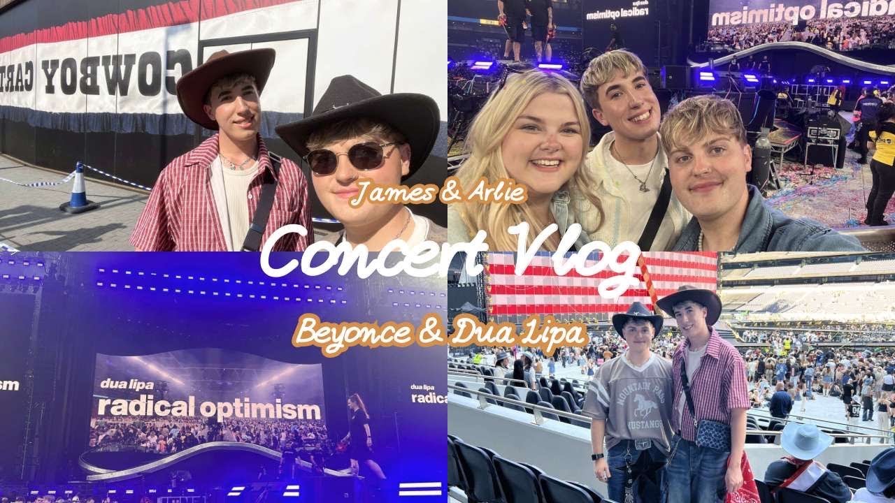 BEYONCÉ COWBOY CARTER TOUR 🤠 & DUA LIPA RADICAL OPTIMISM TOUR 🌊VLOG!! | 2 Concerts 1 Week! 🕺