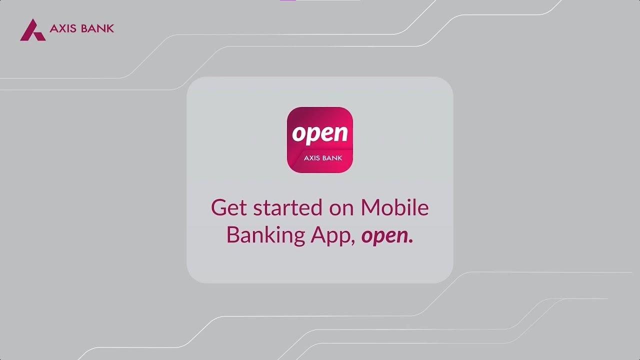 Register yourself on our Mobile Banking App, &lsquo;open&rsquo;