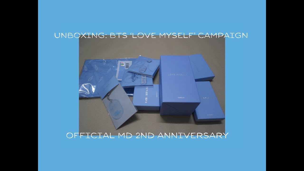 UNBOXING | BTS ‘LOVE MYSELF’ Campaign Official MD 2ND ANNIVERSARY