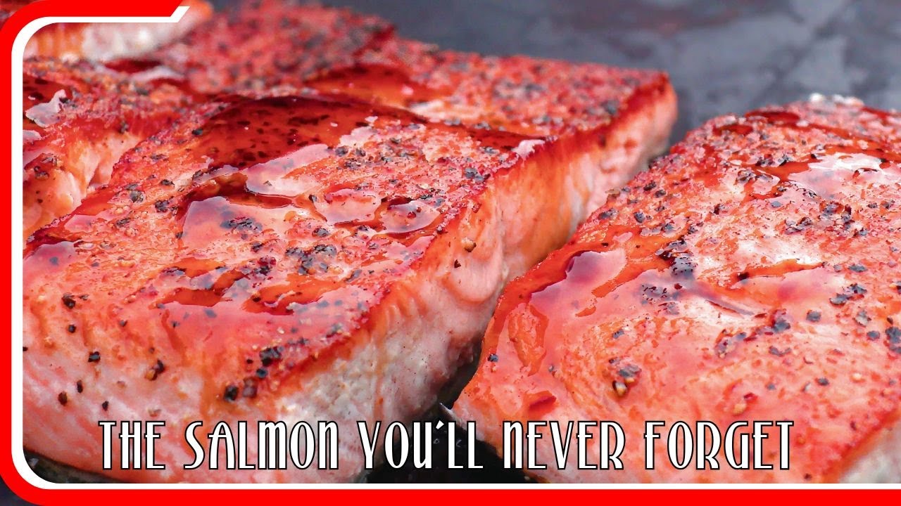 Backyard Salmon On The Blackstone Griddle
