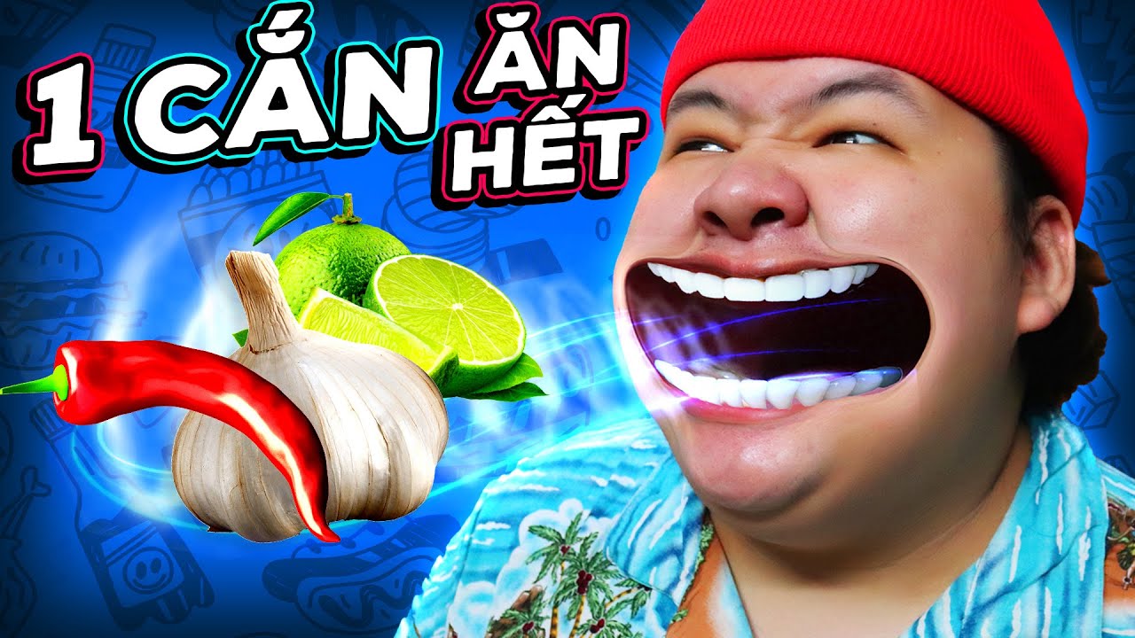 Thử Thách 1 Cắn Hết Sạch - Phiên Bản Đau Bụng Nhất Tuyệt Đối Không Thử | Mazk Phá Phách # 154