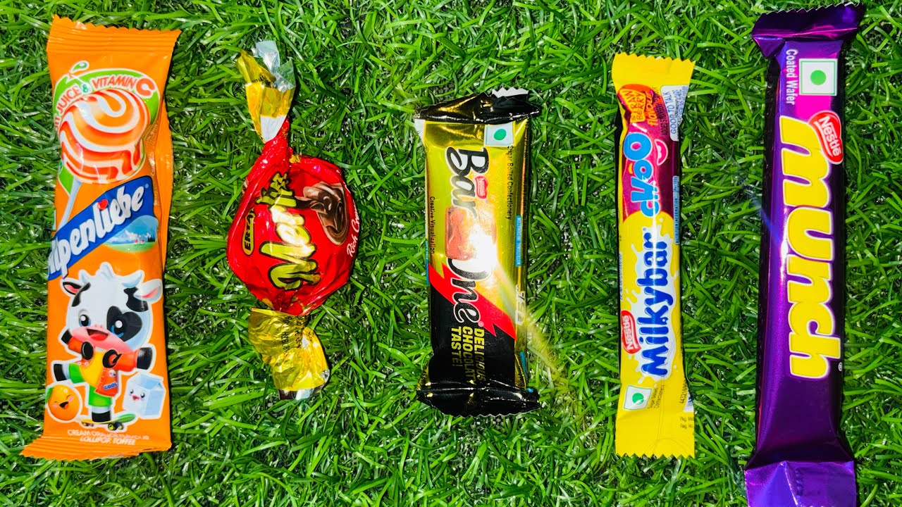 Satisfied Video Unboxing GIANT Rainbow Lollipop Candy With Yummy Sweets Cutting ASMR 