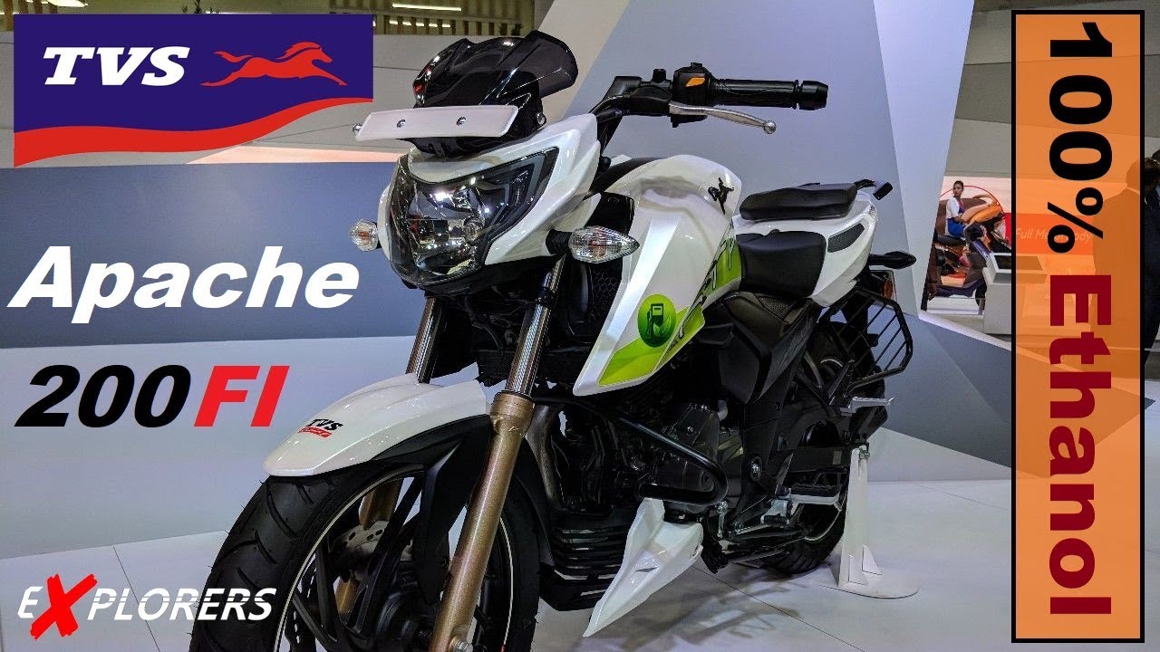 Ethanol powered Apache 200 4v E100 by TVS || OctaneWheels || Hindi