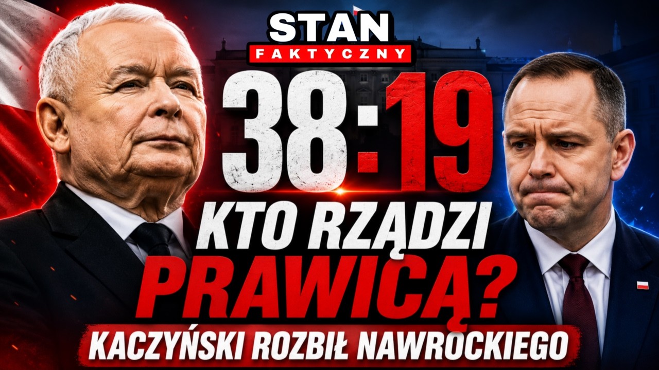 KACZYŃSKI ZMIAŻDŻYŁ NAWROCKIEGO! Brutalny NOKAUT na prawicy! [NOWY SONDAŻ]