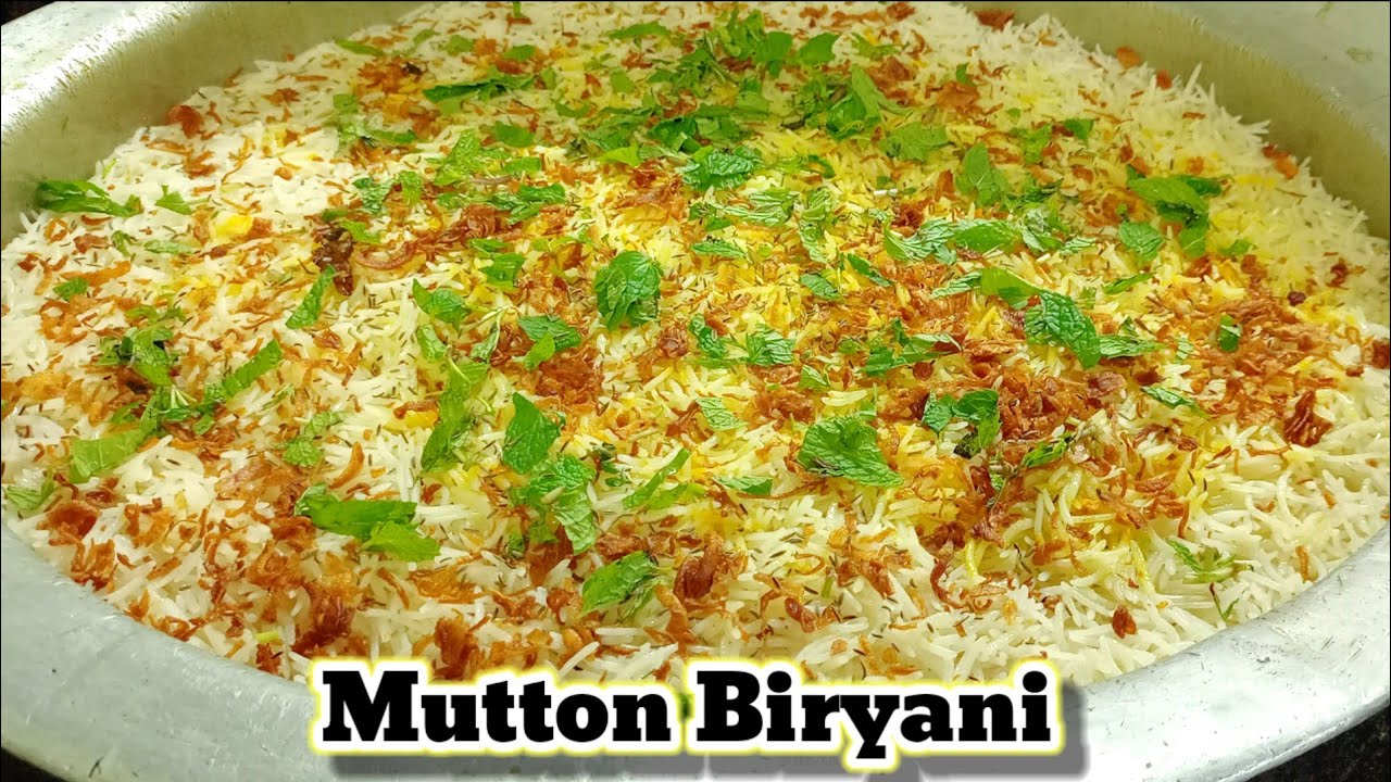 Hyderabadi Mutton Biryani 😍 Mutton Biryani Recipe | Dum Biryani Hyderabadi@SumantaGhosh777 