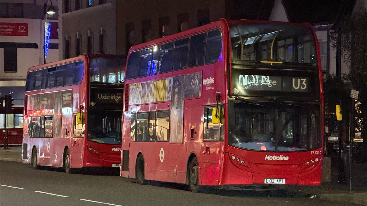 London Buses at Uxbridge 19/12/25