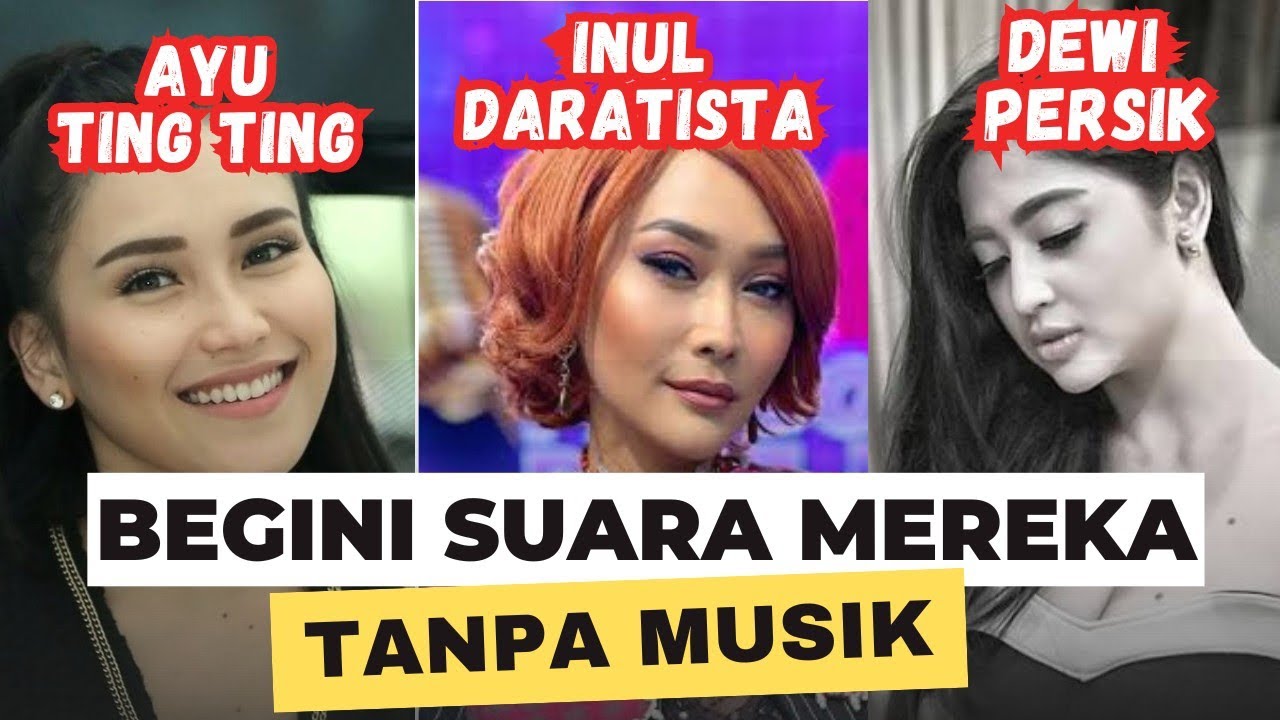 3 PENYANYI DANGDUT INDONESIA | BEGINI SUARA ASLINYA