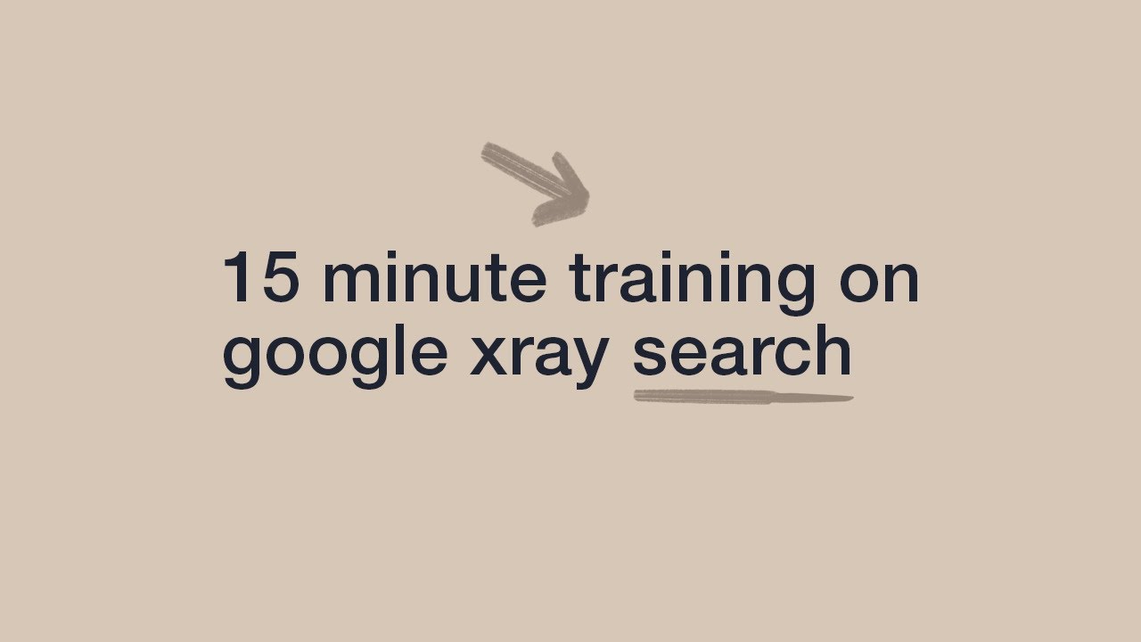 Google Xray Search