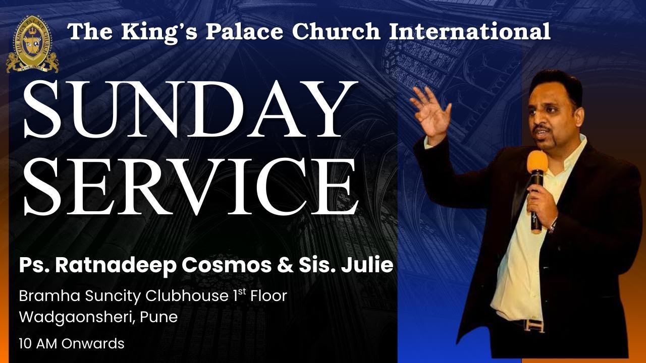 🔴 LIVE | Sunday Service | WITH PASTOR RATNADEEP COSMOS & SIS.JULIE.