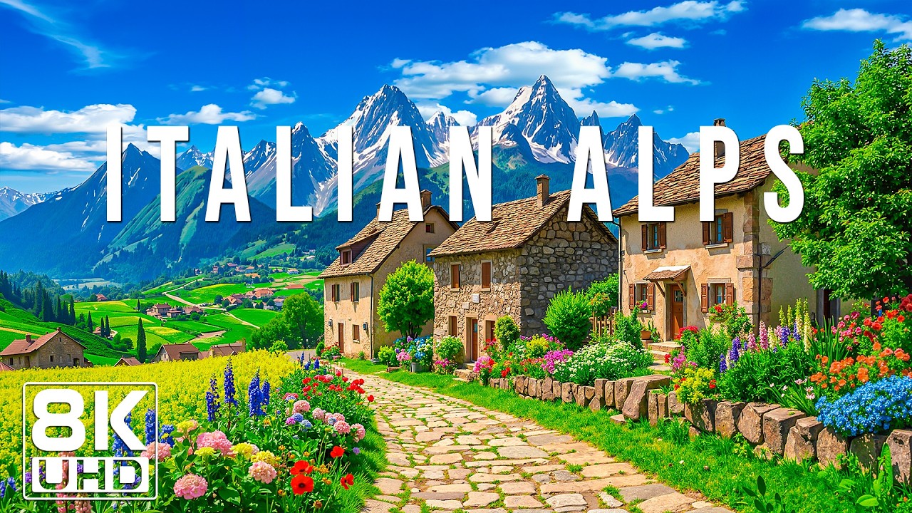 Italian Alps 8K UHD – A Cinematic Journey Through Italy’s Majestic Mountain Landscapes