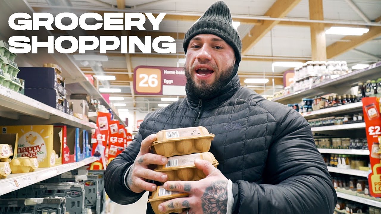 ПОХОД ЗА ПРОДУКТАМИ С КУЛЬТУРИСТОМ // ДЕНЬ ИЗ ЖИЗНИ // ПОВЫШЕНИЕ УРОВНЯ. ЭПИЗОД 14