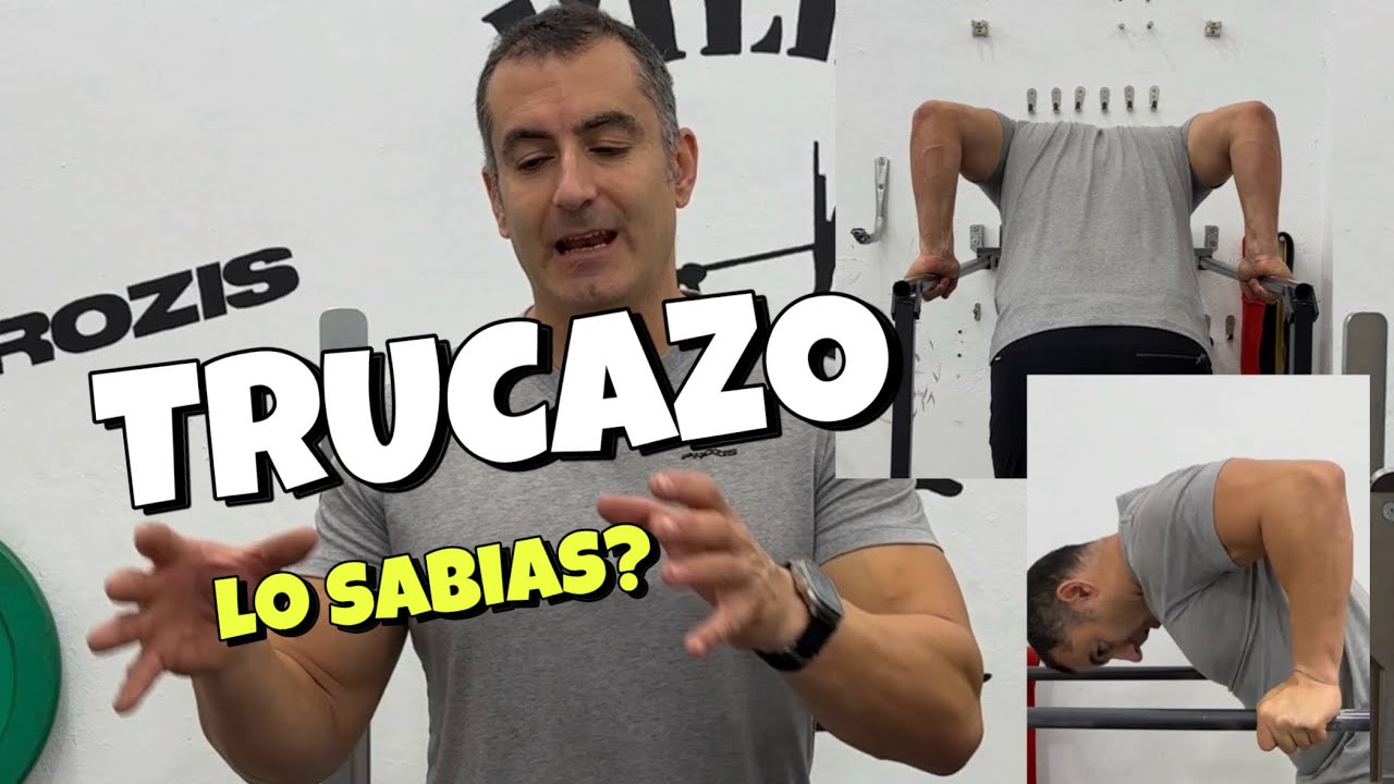 Antebrazo manda - hombro, pecho o triceps - cambia el porcentaje de trabajo y evita lesiones