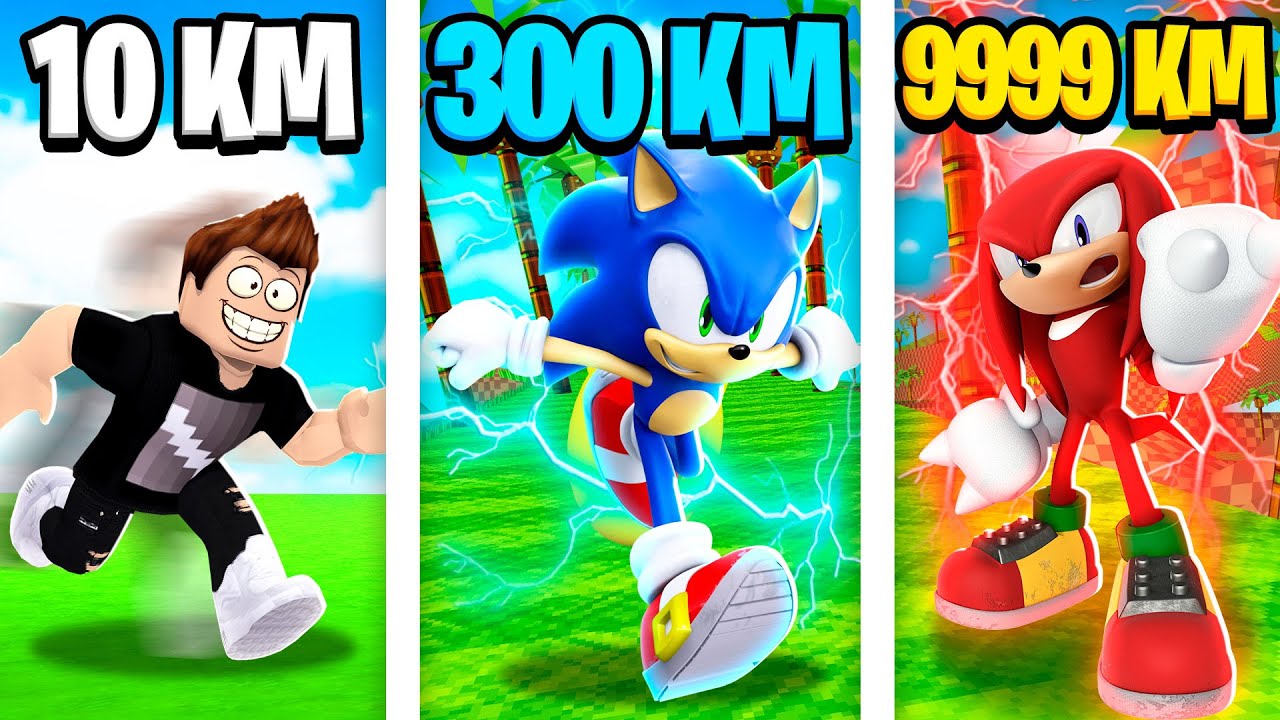 Jestem NAJSZYBSZY na ŚWIECIE w ROBLOX! (Sonic Speed Simulator)