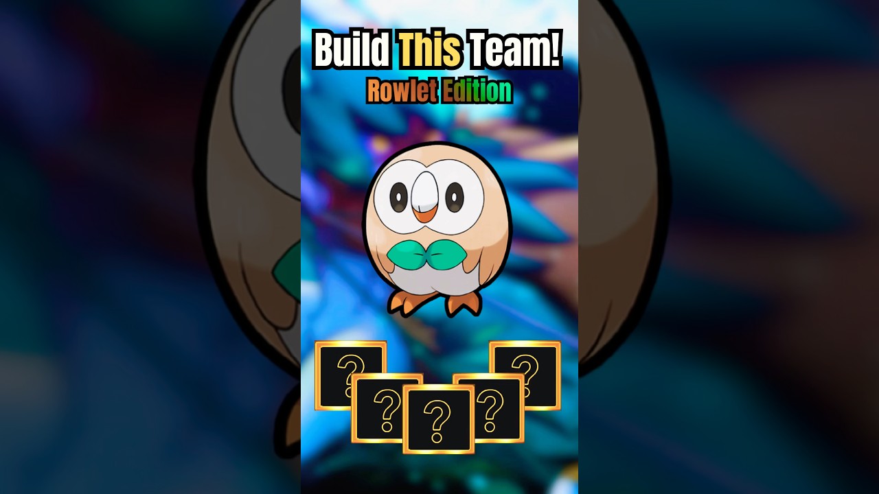 Build this Rowlet team in Pok&eacute;mon Ultra Sun & Ultra Moon
