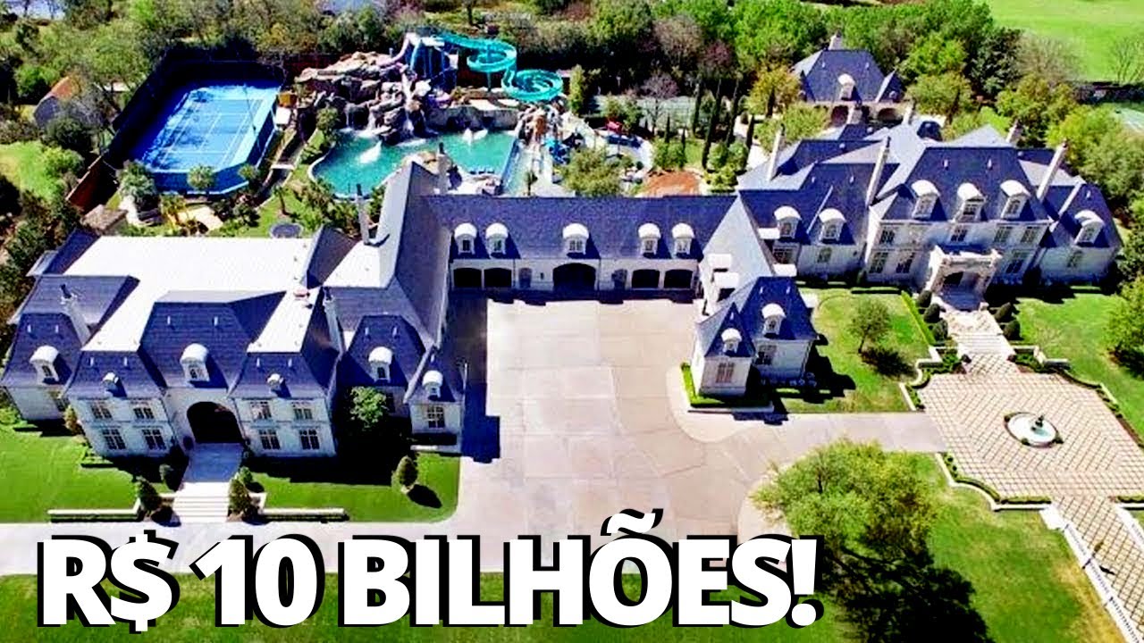 10 CASAS MAIS CARAS E LUXUOSAS DO MUNDO! MANS&Otilde;ES mais incr&iacute;veis e bonitas!