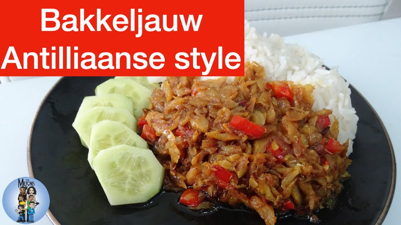 Bakkeljauw recept Antilliaans