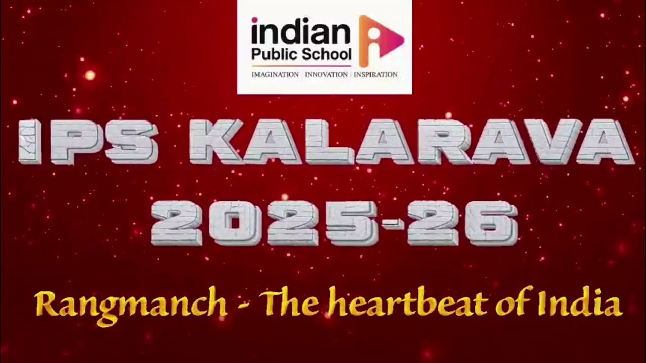 Inaugural Moment 🌼 | The Grand Beginning of IPS Kalarava 2025–26