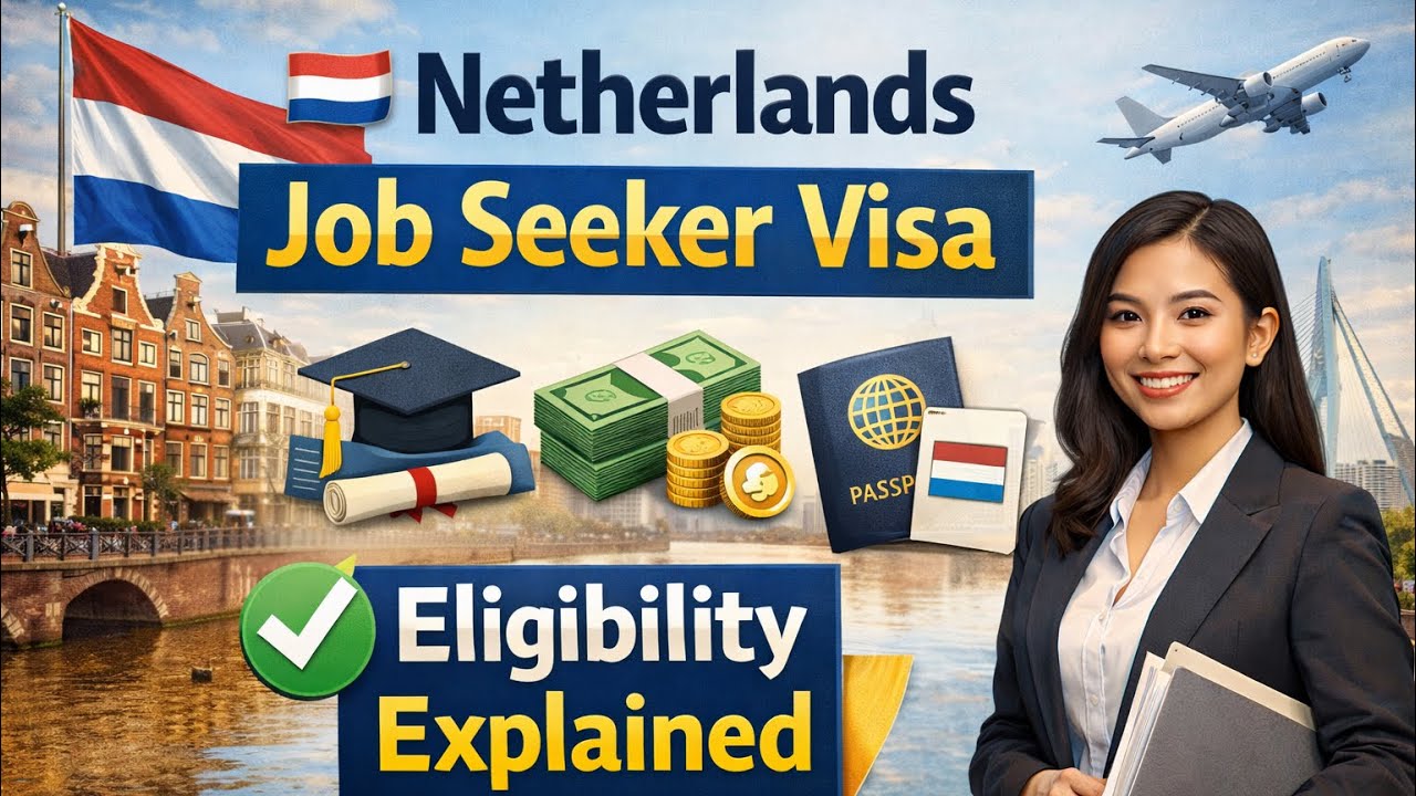 Netherlands Job Seeker Visa 2026 | Eligibility, Requirements & Who Can Apply