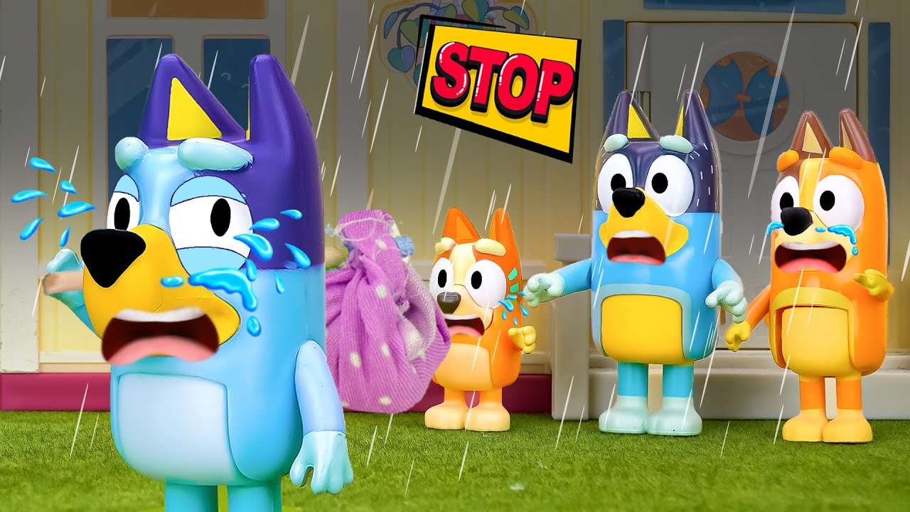 BLUEY Leaves Home On Christmas Eve! 🎄🏠 Rusty’s Secret Bell | Heartwarming Toy Story